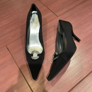 Stuart Weitzman Rhinestone ring pumps